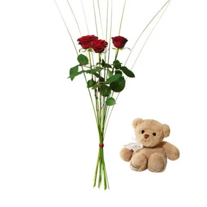3 ROSOR MED NALLE